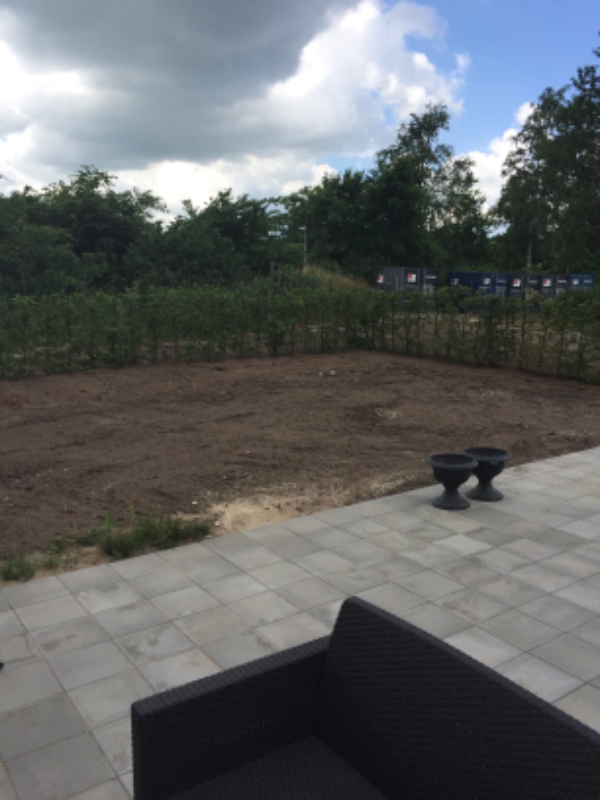 Ha gravet min græsplæne væk og lagt fliser