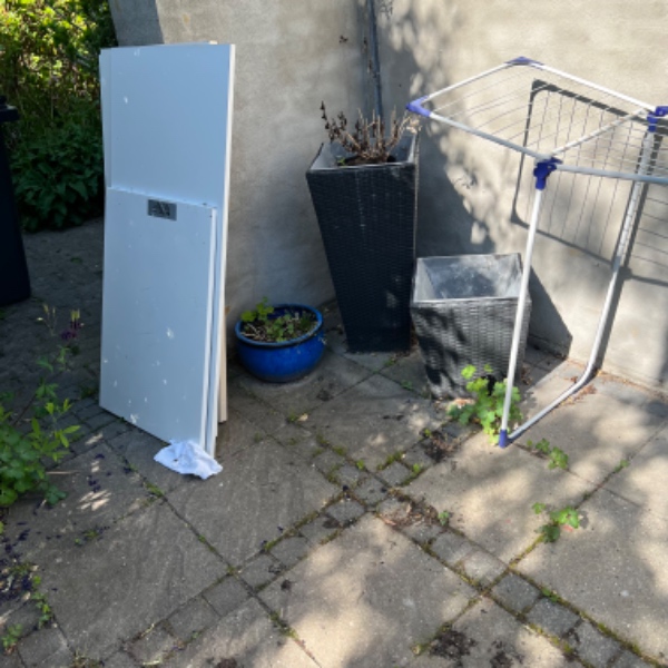 Højtryks spulet terasse