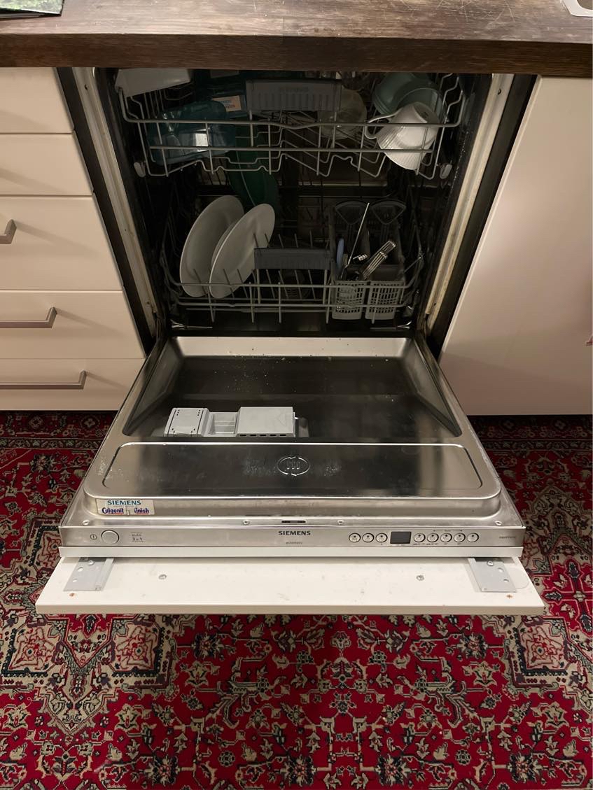 Installation af integreret opvaskemaskine