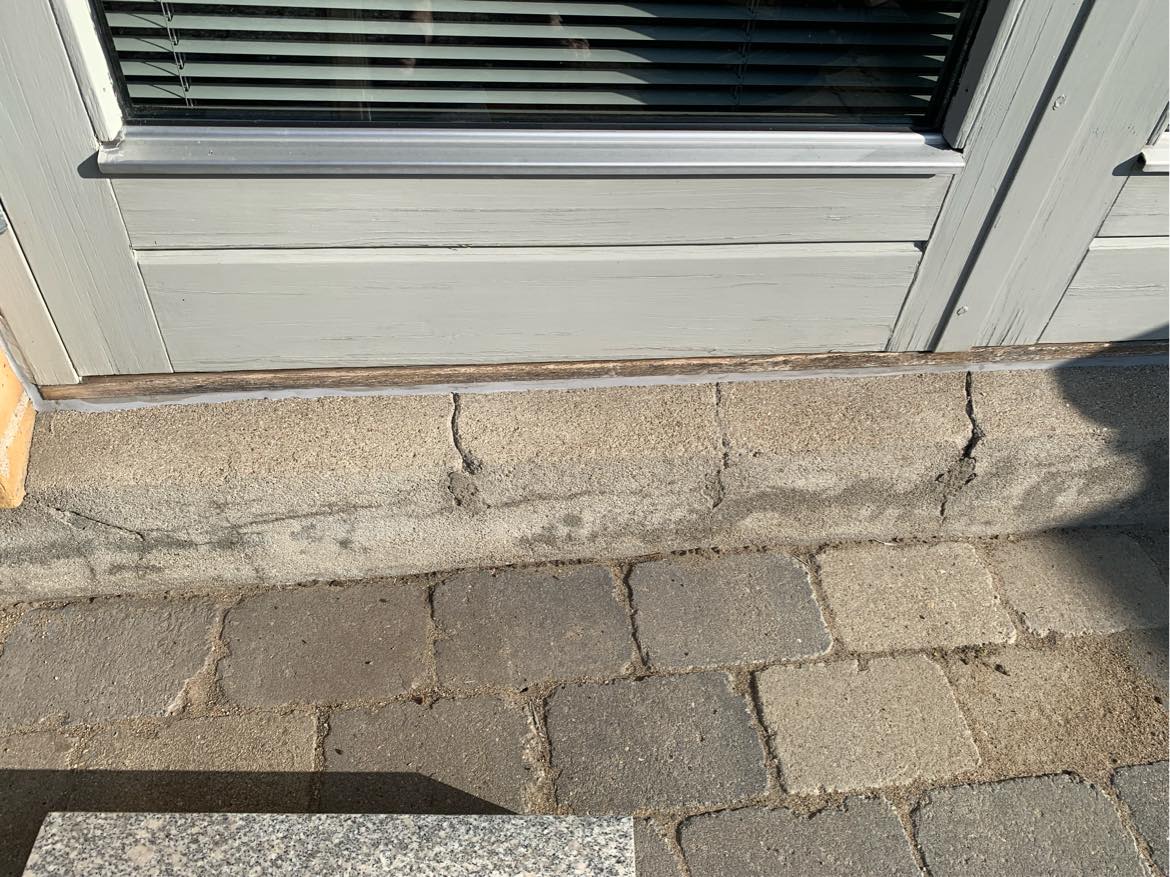 Reparation af sokkel