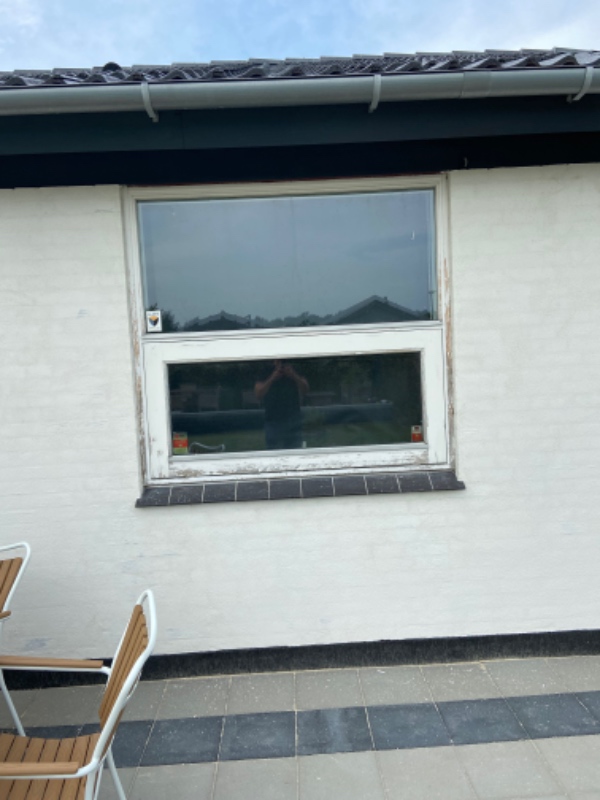 Malet 5 vinduer i etplanshus