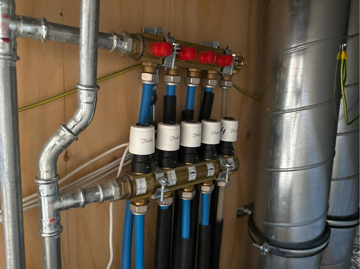 Opgradering af gulvvarme til danfos icon2