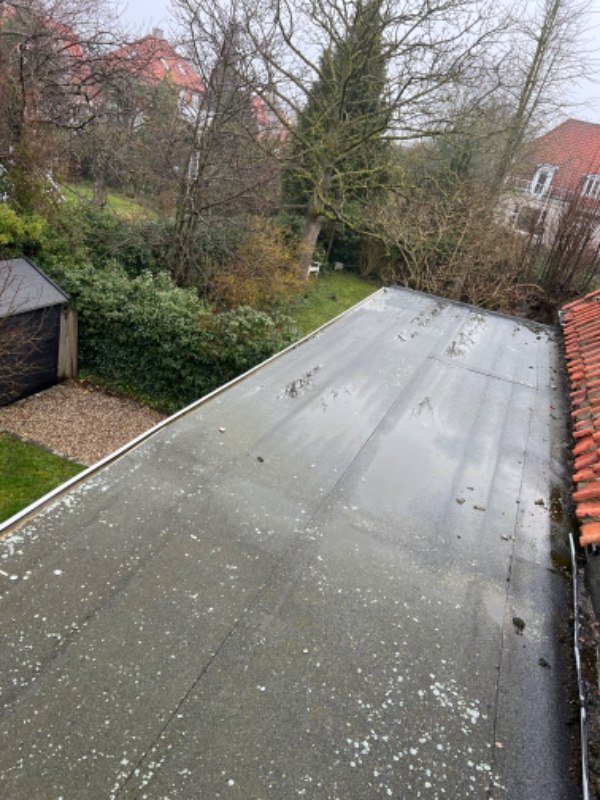 Opførsel af tagterrasse