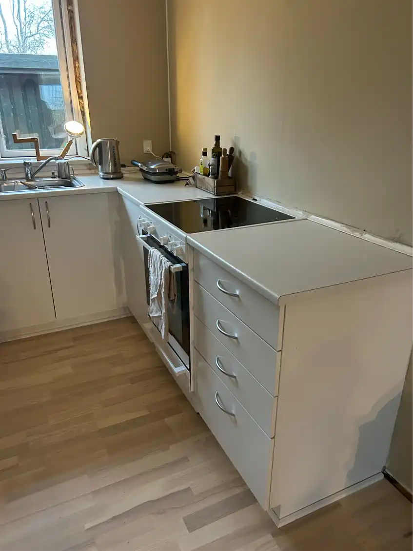 Fjerne gammelt køkken