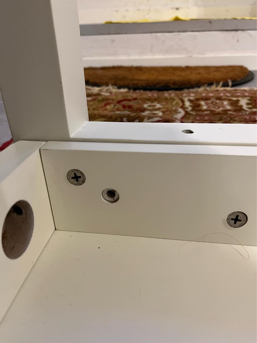 samle 2 borde + simpelt ophæng