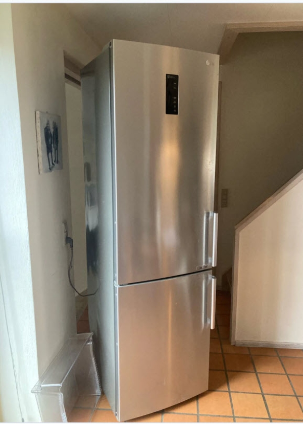 flytning af køleskab og afskafning af eksisterende