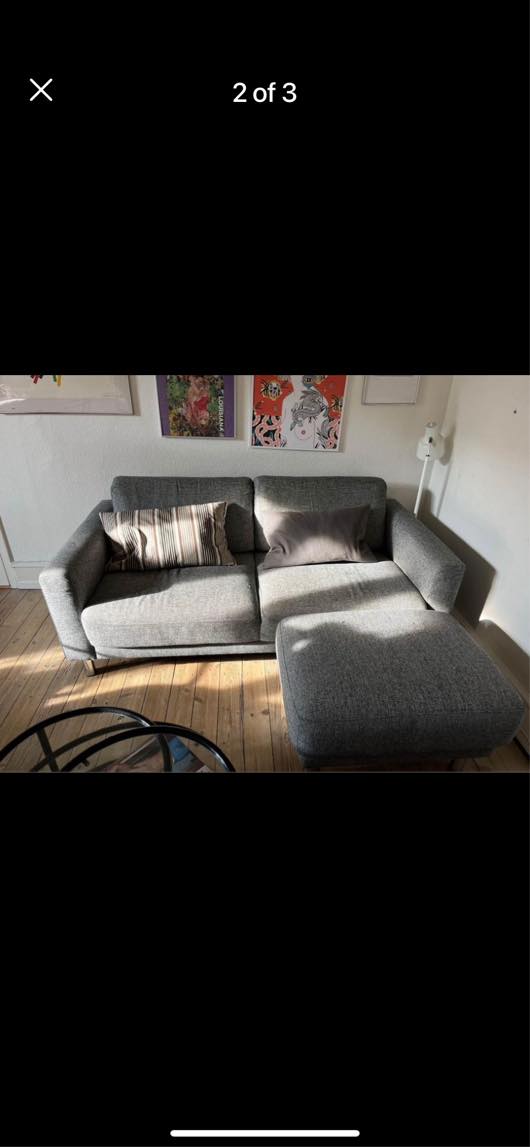 Hjælp til at flytte sofa