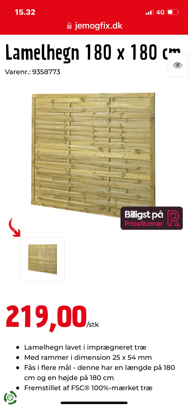 Opsætning af lammelhegn