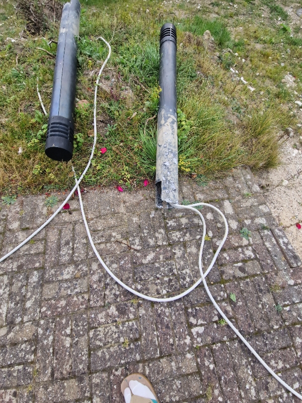 Fjernelse af el ledninger