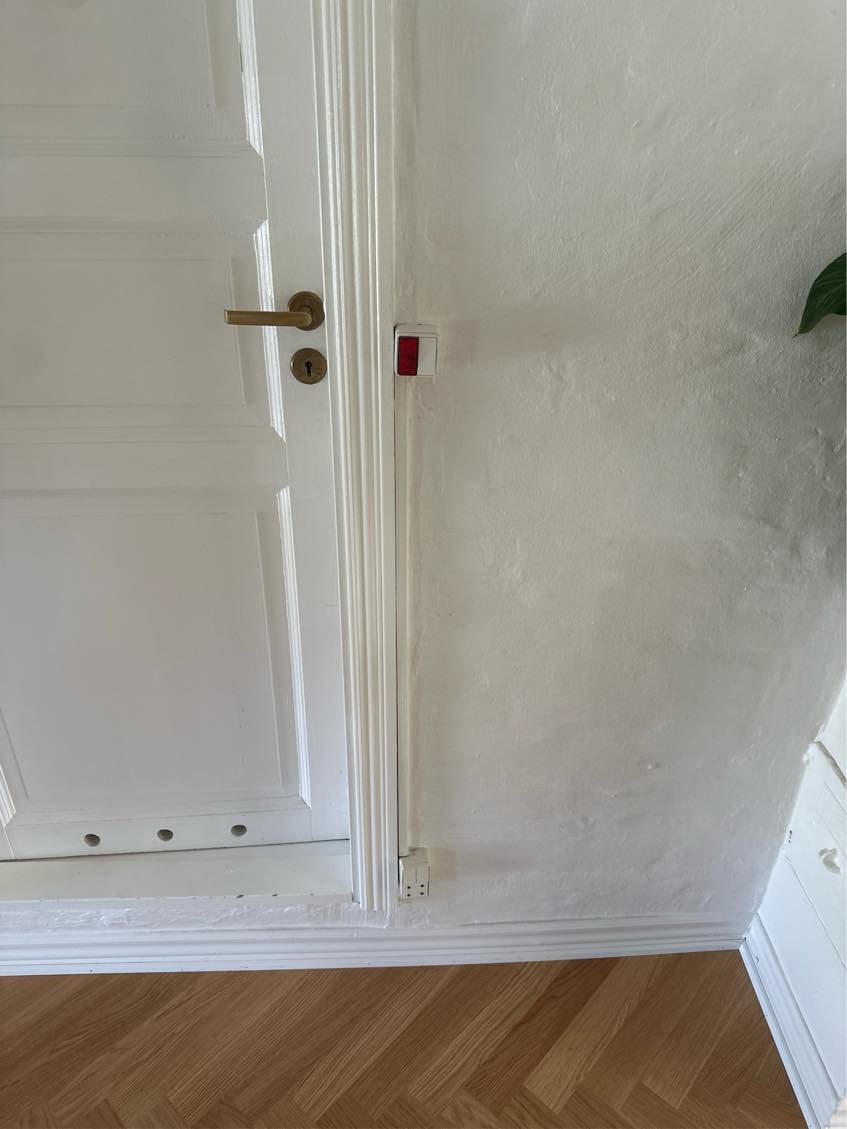Fjernet el og stik kontakter