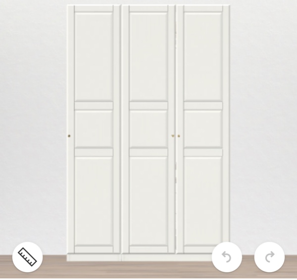 Samling af IKEA-skab