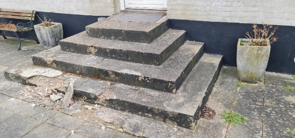 Reparation af netontrappe