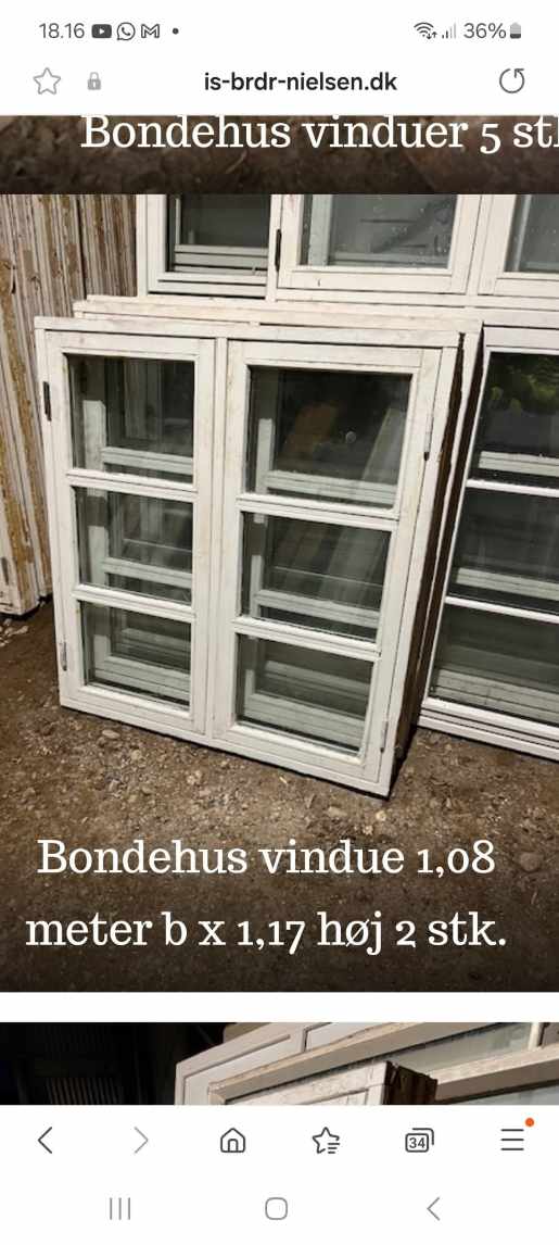 Montering af 2 døre og 3 vinduer