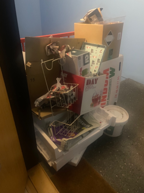 Hjælp til at flytte skrald