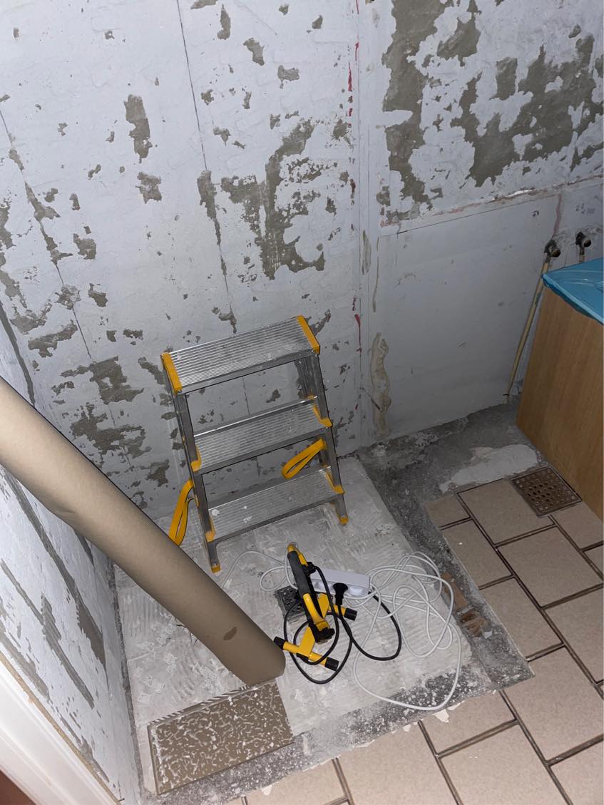 Murearbejde - renovering badeværelse