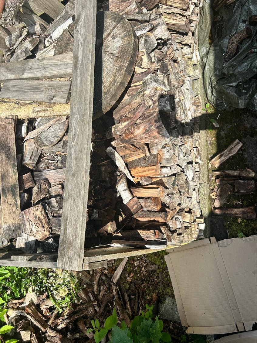 Fjerne gammelt brændestabel