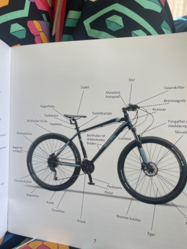 Samling af Mustang el-cykel