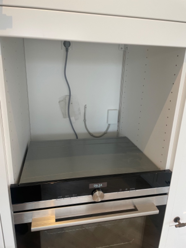 Montering og installation af ovn