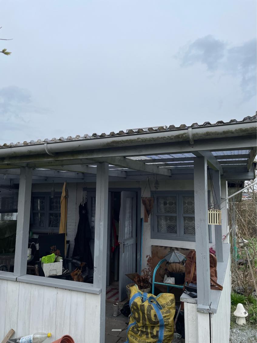 nye trapez plader på terrasse