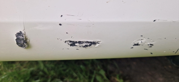 Reparation af kofanger, Lyngby