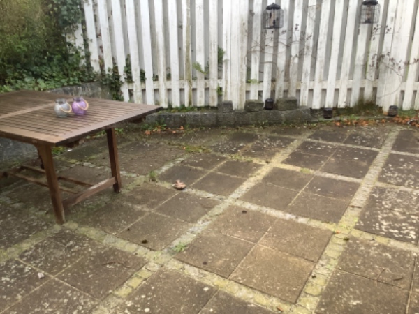 Havearbejde og terrassefejning