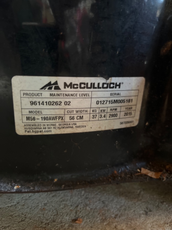 Reparation af plæneklipper