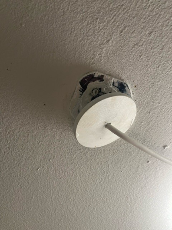 Udskiftning af EL-udtag i loft