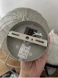 Hænge loft panel lampe op