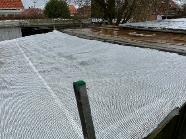 Nyt tag på skur - Roskilde