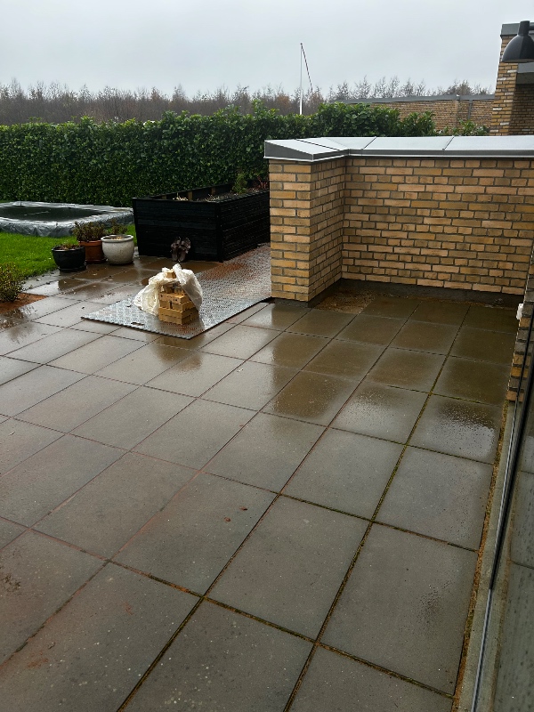 Oprettelse af flisebelægning.