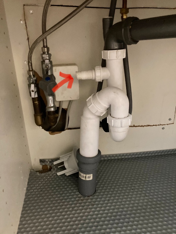 Installation af opvaskemaskine