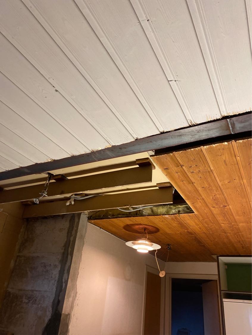 Hjælp til renovering af strøm i en stue