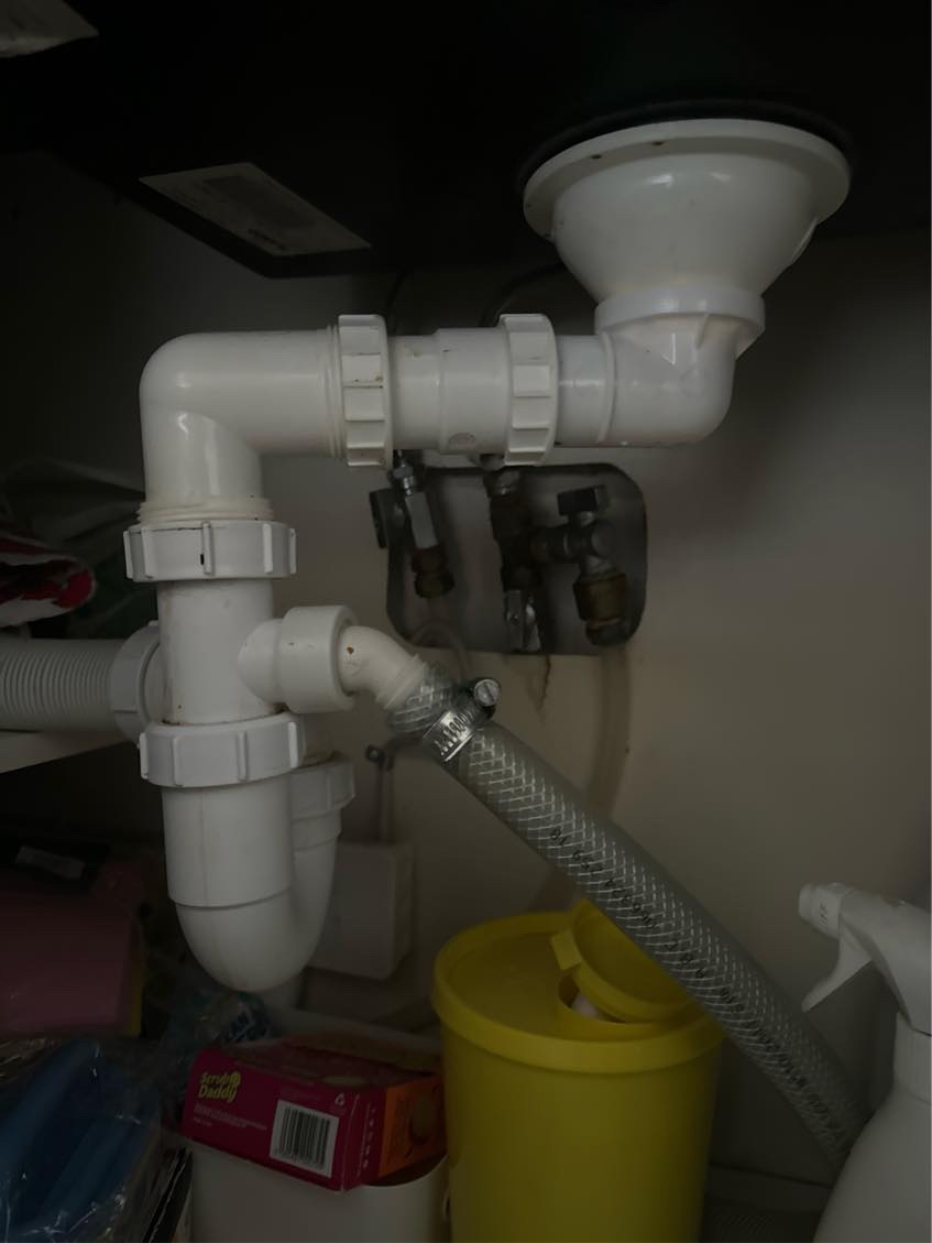 Tilkobling af opvaskemaskine