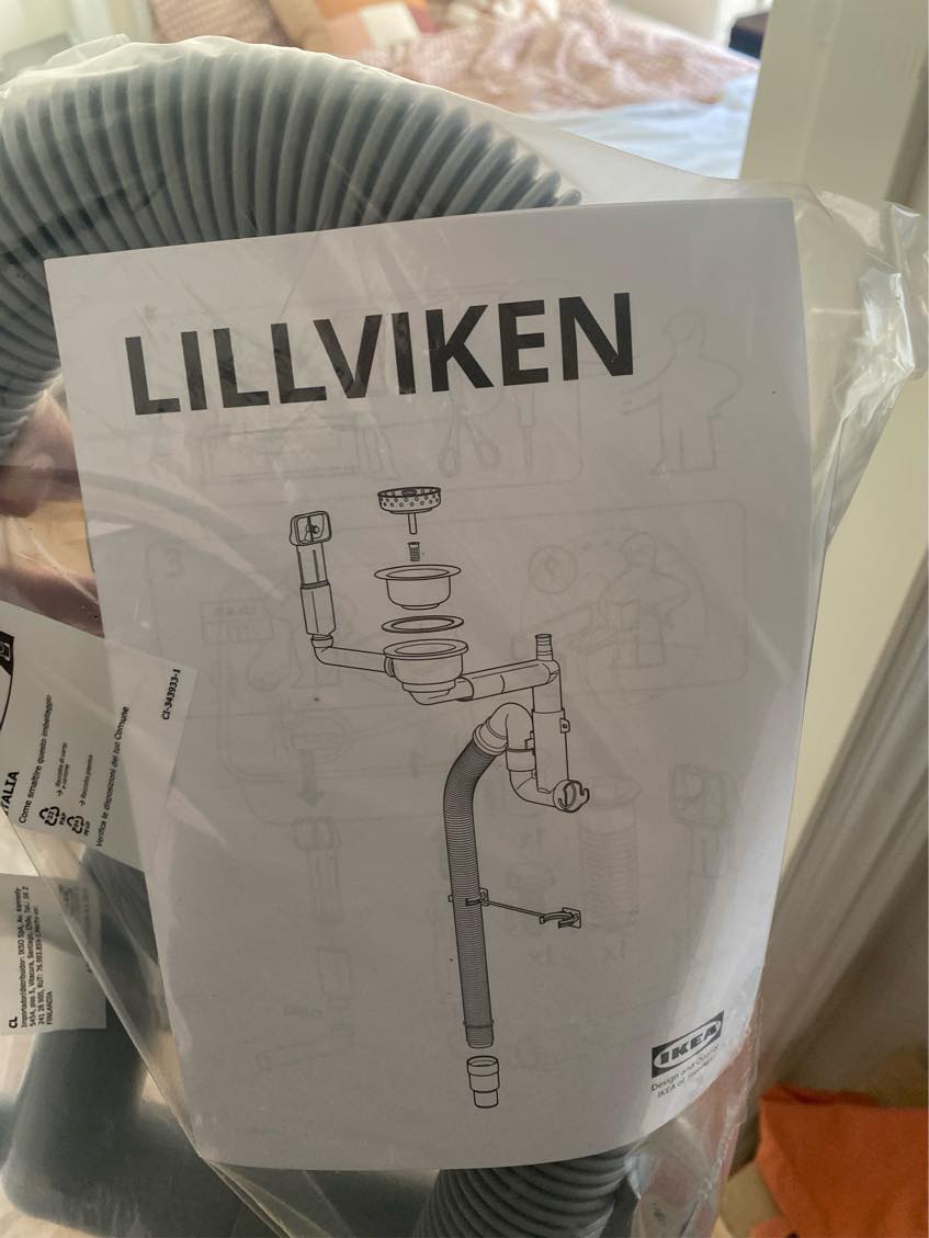 Udskifte afløbssytem i køkken