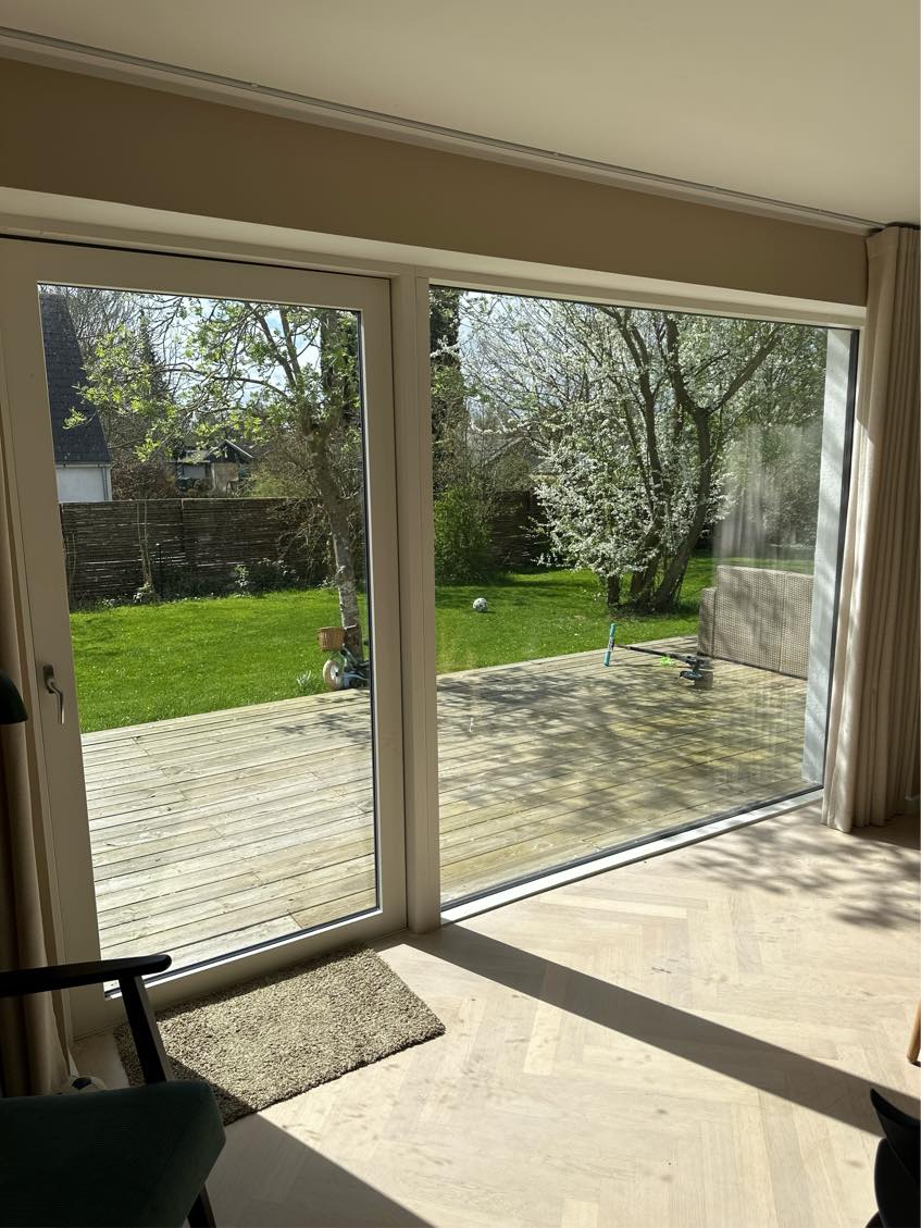 Vinduespudsning 220 kvm