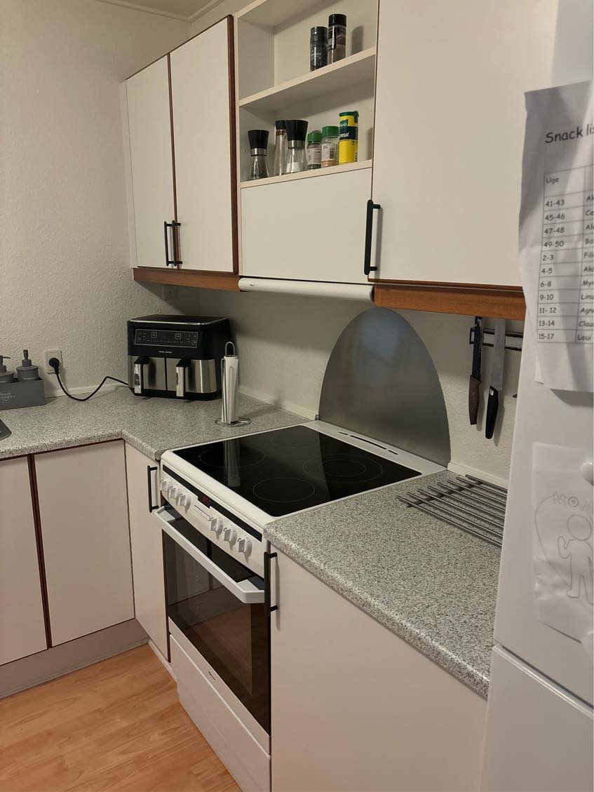 Auto lakeres køkkelåger ikke males