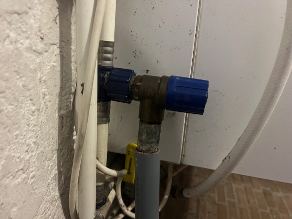 Udskiftning af sikkerhedsventil