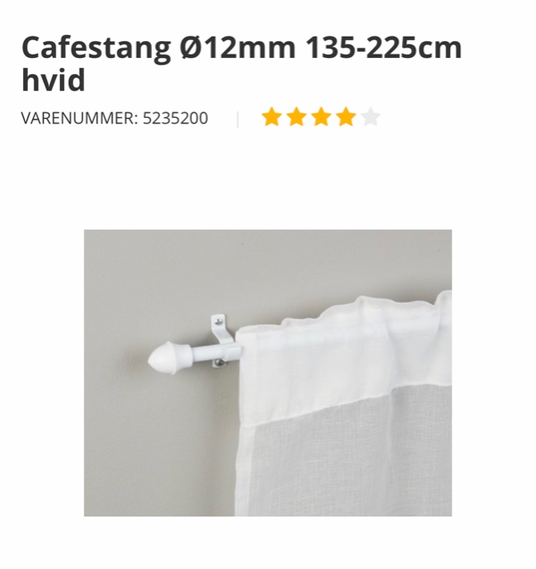 montering af gardiner