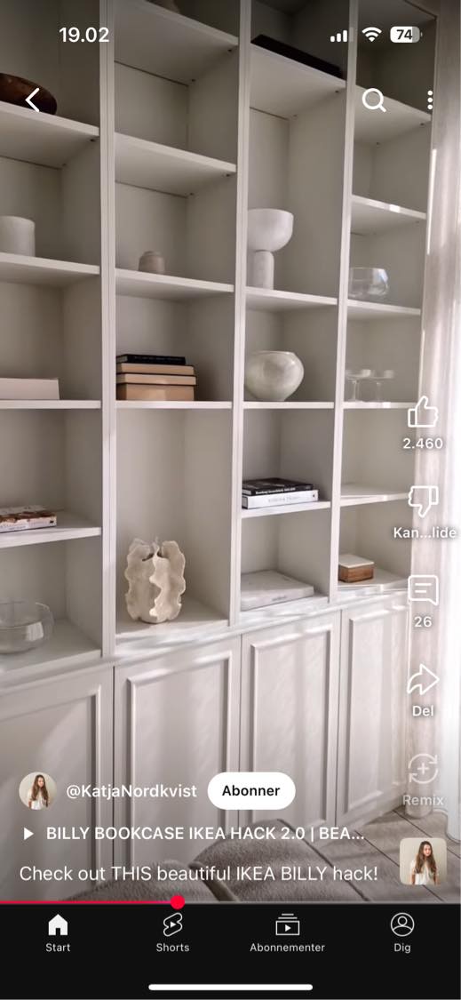 Hjælp til færdiggørelse af Ikea hack