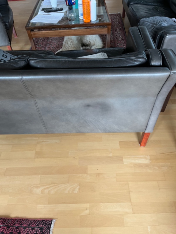 Læderfarve genopfriskning