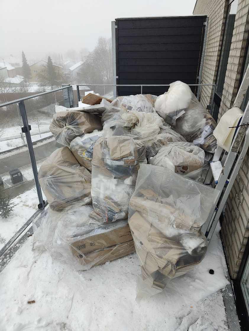 Afhentning af affald