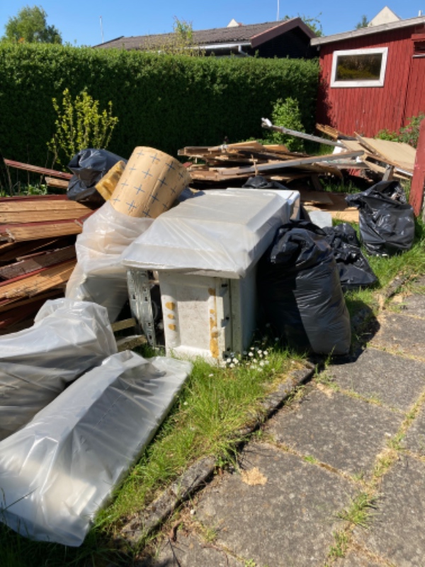 Bortkørsel af byggematerialer