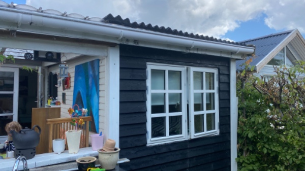 Tag på kolonihavehus