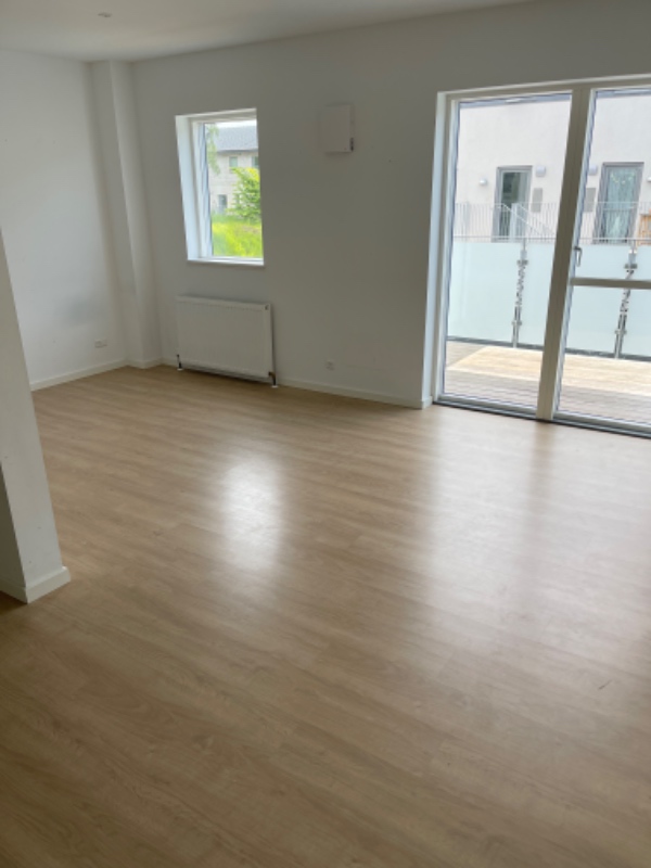 Fraflytnings rengøring af 104 m2