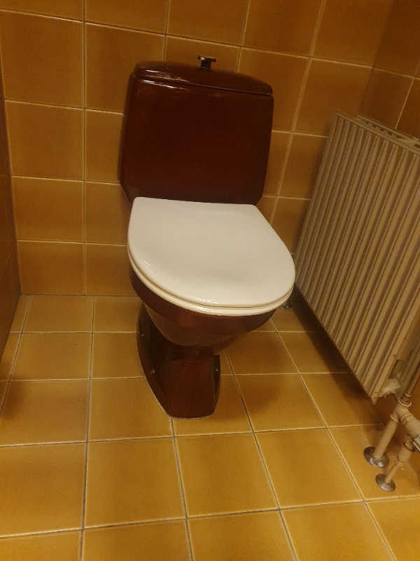 Skift af toilet