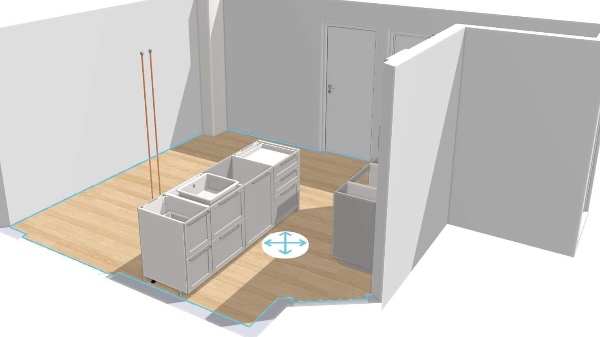 Montere mindre IKEA køkken