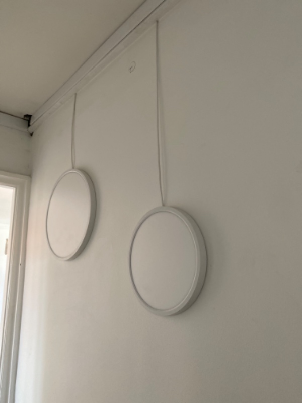 Nedtagning af 4 lamper