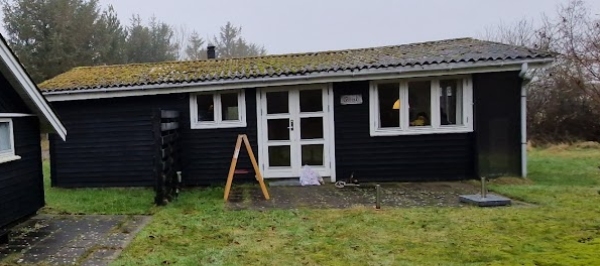 Fjernelse af eternittag med asbest på sommerhus