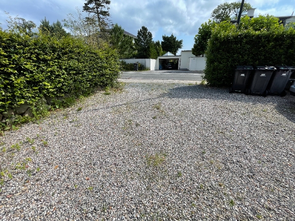 Klipning af hæk og fjernelse af ukrudt ved fliser og bede