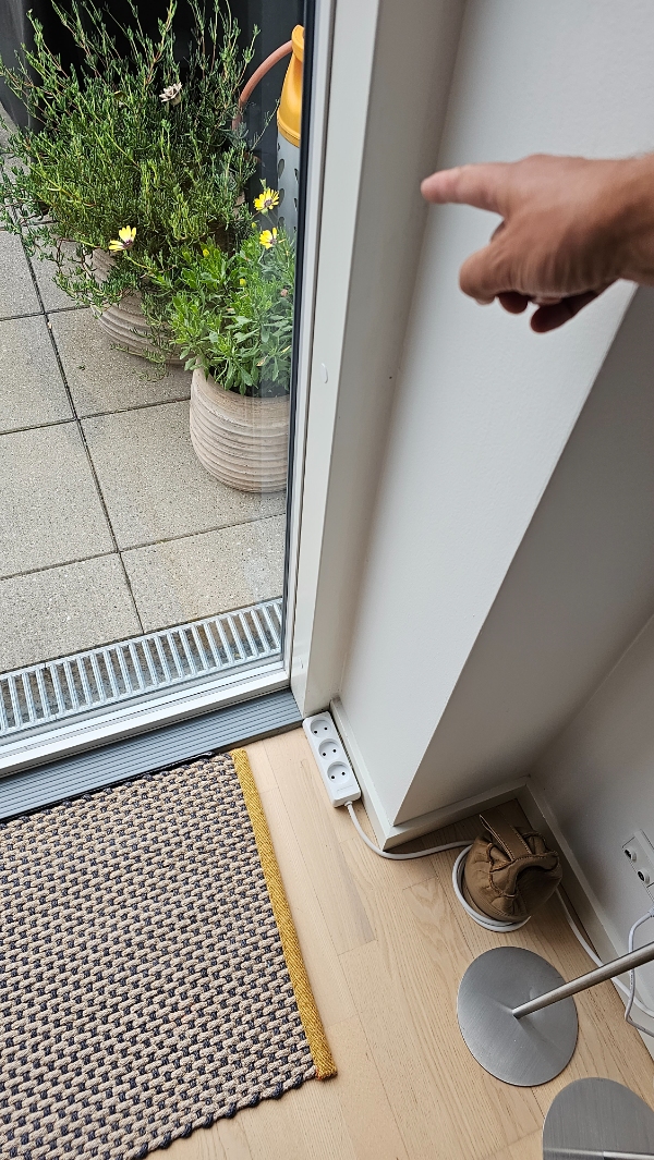 Fugning af døre/trappe